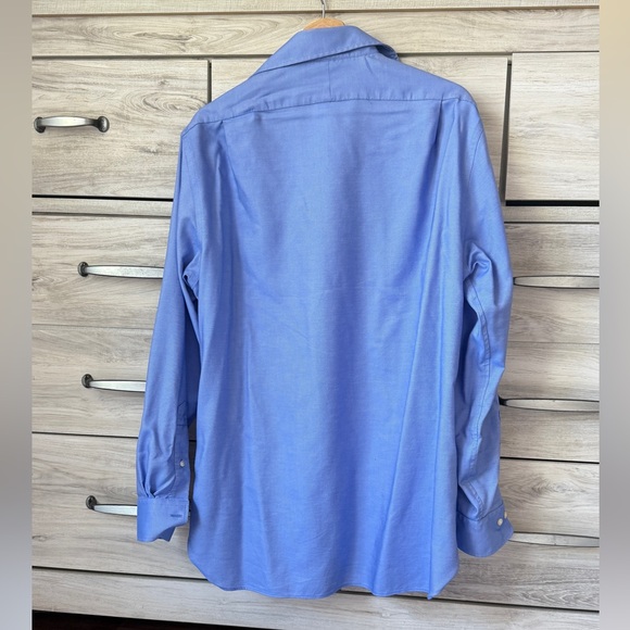 Polo by Ralph Lauren Men's easy care Blue Shirt size 34/35 - Picture 2 of 8